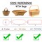 40pcs Cellophane Bags 16x24 Clear Cellophane Wrap for Gift Baskets Large Clear Party Favors Treat Plastic Gift Packaging for Cookie Candy Goodie